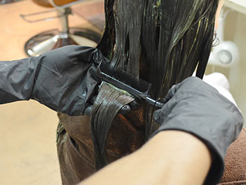 リバイバル美容液ヘアカラープロセス6