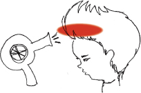 髪の毛の乾かし方 for Short