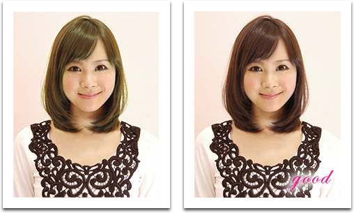 似合うヘアカラー