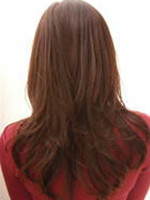 ナチュラルカール 後ろ