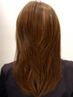 ミディアムロング 後ろ