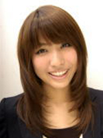 ミディアムロング 正面