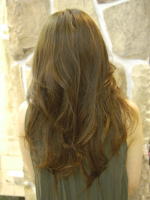 ルーズウェーブ 後ろ