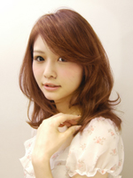 フェミニンカール 左斜め