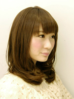 束ふわカール 右斜め