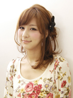 ふわゆるミディー 左斜め