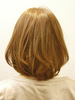 エアリーボブ 後ろ