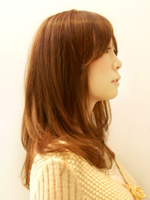 ふんわりストレート 右