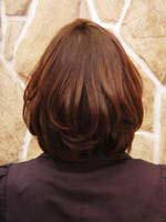 クローバーボブ 後ろ