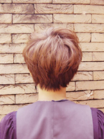 ショートマニッシュ 後ろ