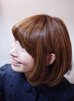 オレンジボブ 左斜め