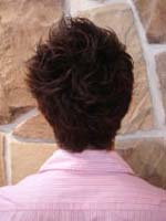 スウィングショート 後ろ