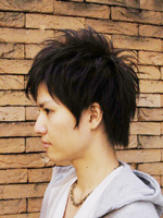 ショートブラッブラック 左