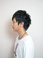 爽やかフワショート 左