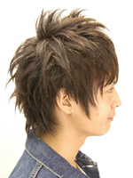 束感 ショート 右