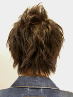 束感 ショート 後ろ