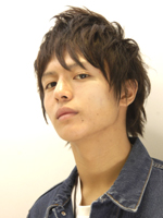 束感 ショート 左斜め