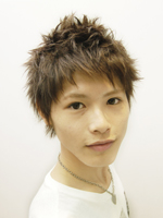 ナチュラル ショート 右斜め