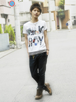 ナチュラル ショート 全身