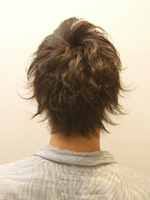 エアリーショート 後ろ