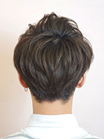 ソフトショート 後ろ